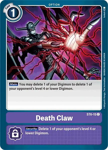 Death Claw [St6-15] [Starter Deck: Venomous Violet] 1