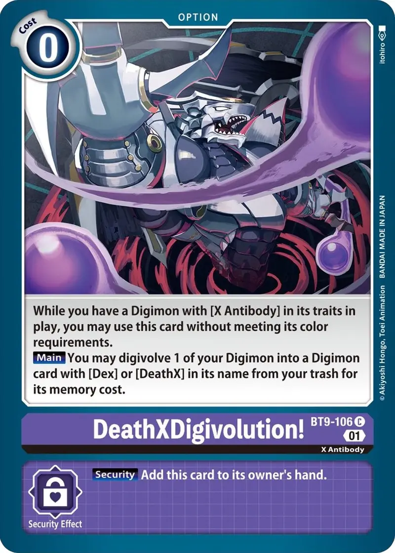 Deathxdigivolution! [Bt9-106] [X Record] 1