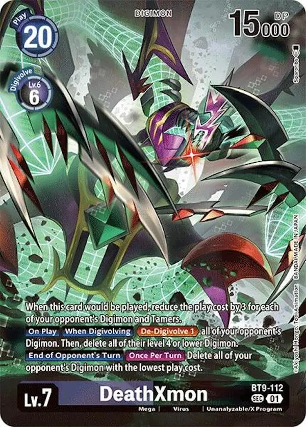Deathxmon [Bt9-112] (Alternate Art) [Special Limited Set] 1