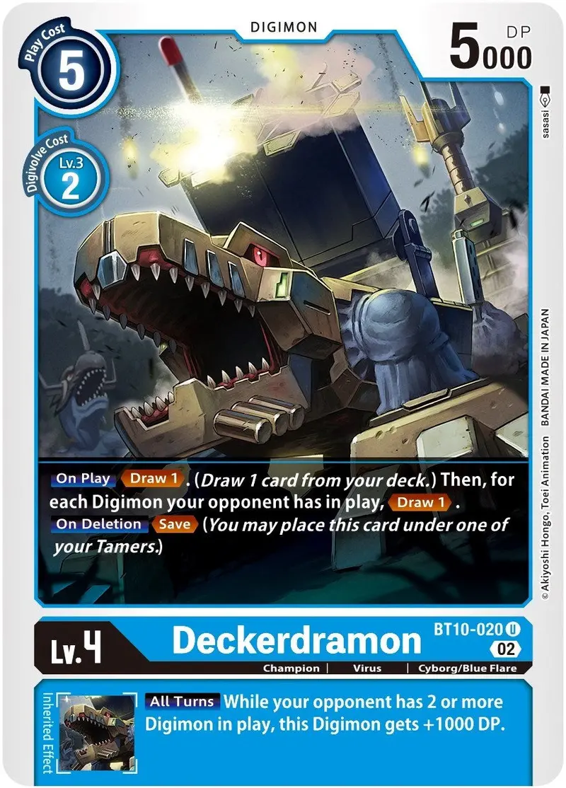 Deckerdramon [Bt10-020] [Xros Encounter] 1