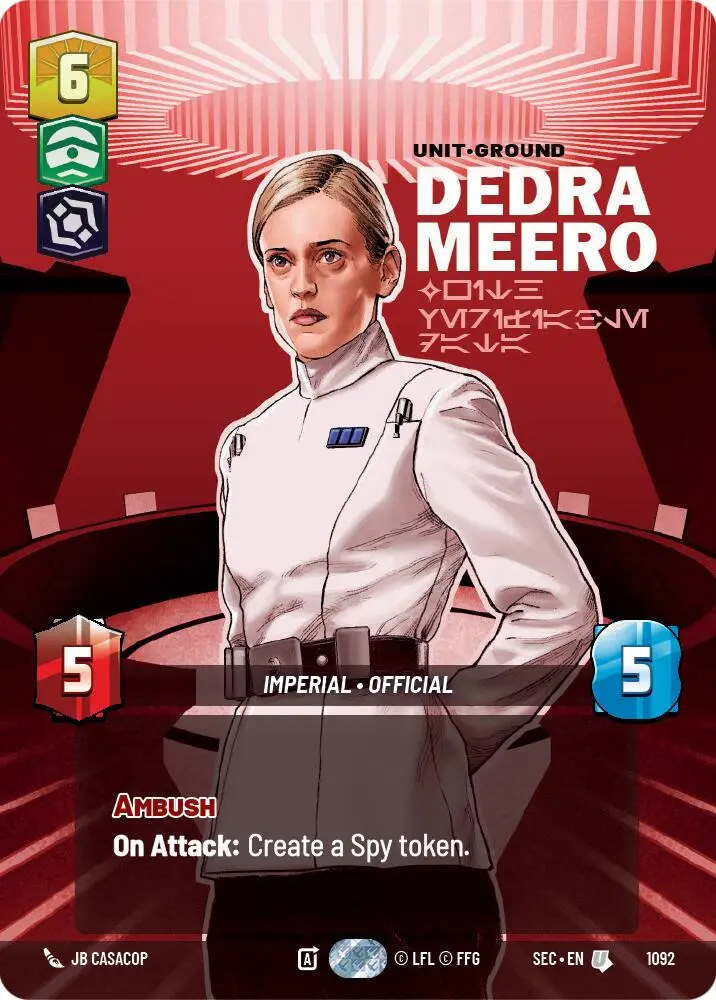 Dedra Meero - With Verifiable Data (Prestige Foil) (1092) (1092) [Secrets Of Power] 1