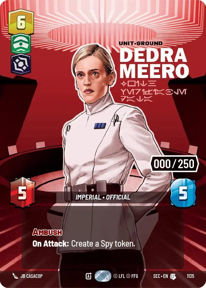 Dedra Meero - With Verifiable Data (Serialized) (1135) (1135) [Secrets Of Power] 1