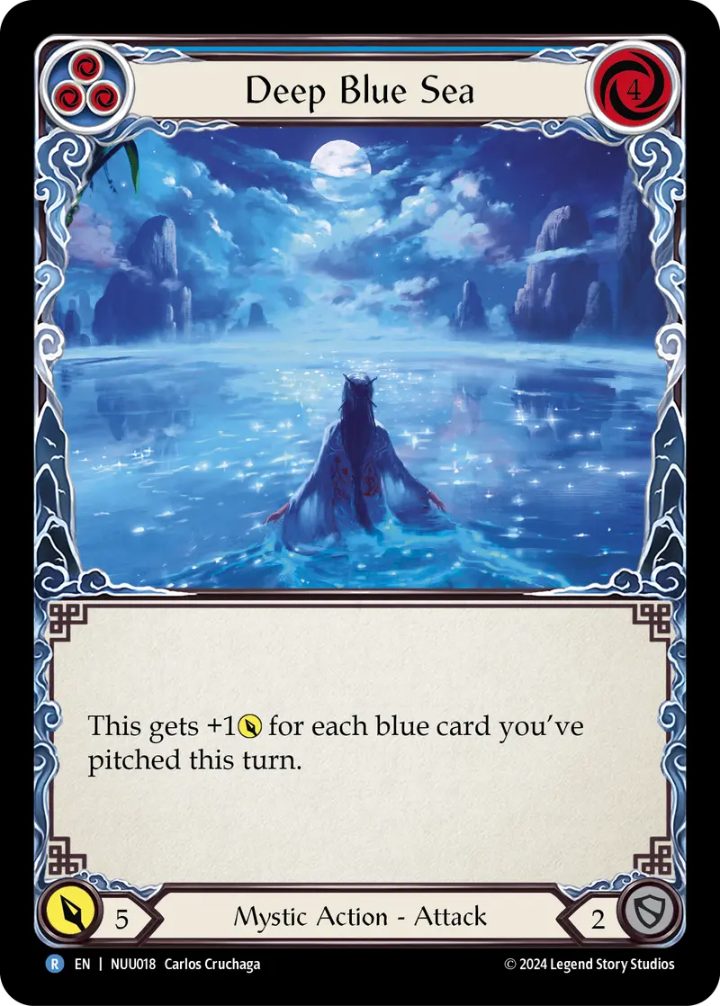 Deep Blue Sea [Nuu018] (Part The Mistveil Nuu Blitz Deck) 1