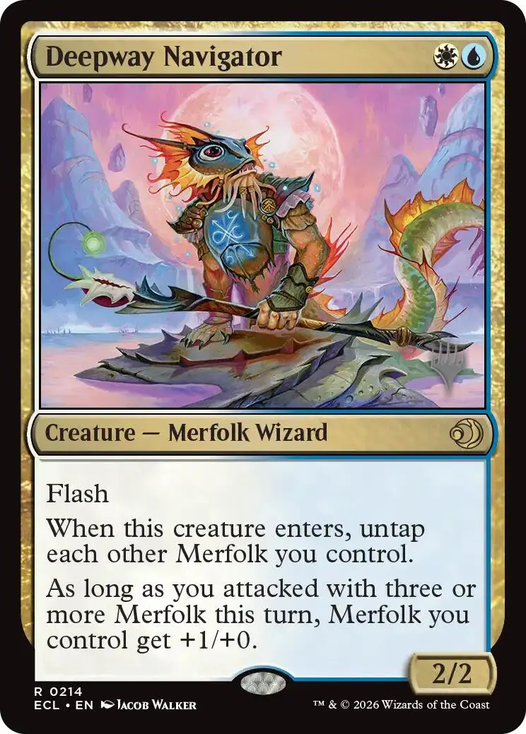 Deepway Navigator [Lorwyn Eclipsed Promos] 1