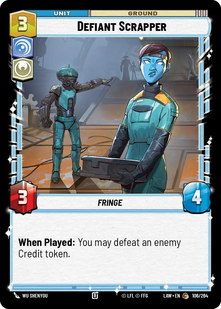 Defiant Scrapper (106/264) (106/264) [A Lawless Time] 1