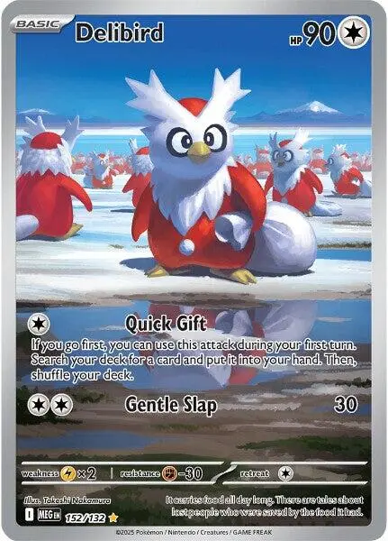 Delibird (152/132) [Mega Evolution: Base Set] 1
