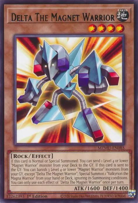Delta The Magnet Warrior [Mzmu-En085] Rare 1