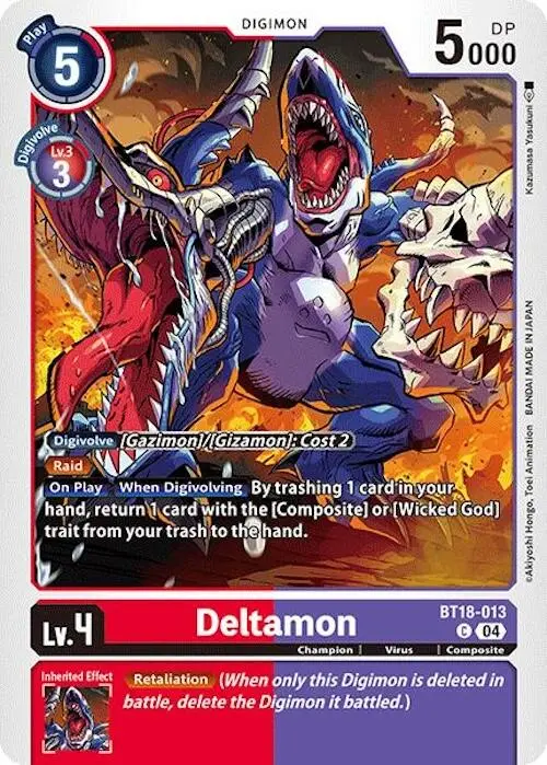 Deltamon [Bt18-013] [Release Special Booster Ver.2.0] 1