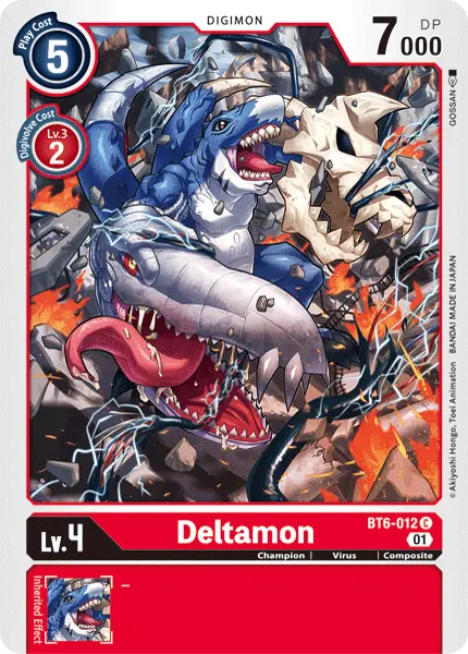 Deltamon [Bt6-012] [Double Diamond] 1