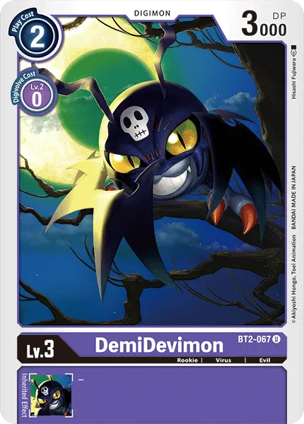 Demidevimon [Bt2-067] [Release Special Booster Ver.1.0] 1