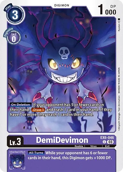 Demidevimon [Ex6-046] [Infernal Ascension] 1