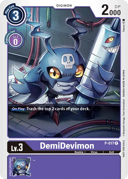 Demidevimon [P-017] [Promotional Cards] 1