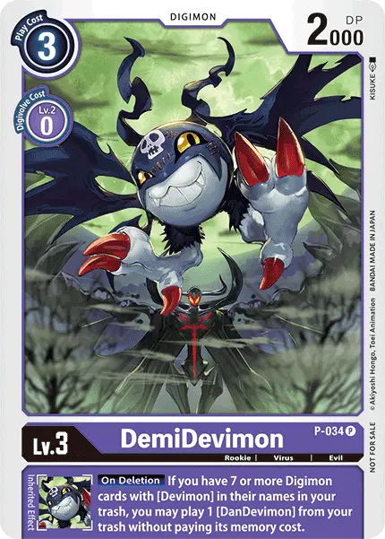 Demidevimon [P-034] [Promotional Cards] 1