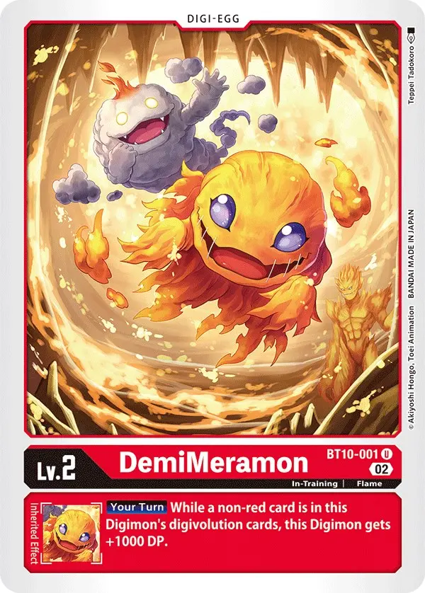 Demimeramon [Bt10-001] [Xros Encounter] 1