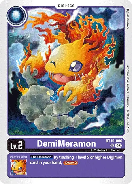 Demimeramon [Bt15-006] [Exceed Apocalypse] 1