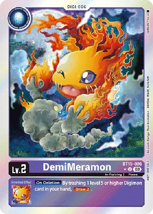 Demimeramon [Bt15-006] (Exceed Apocalypse Box Promotion Pack) [Exceed Apocalypse Promos] 1