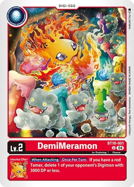 Demimeramon [Bt18-001] [Release Special Booster Ver.2.0] 1
