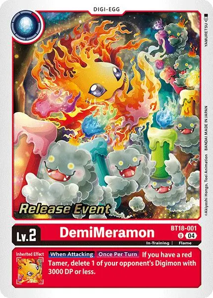 Demimeramon [Bt18-001] [Release Special Booster Ver.2.0 Promos] 1