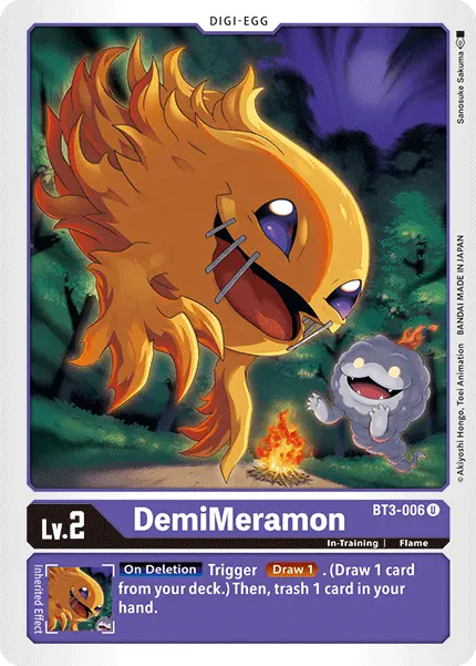 Demimeramon [Bt3-006] [Release Special Booster Ver.1.5] 1