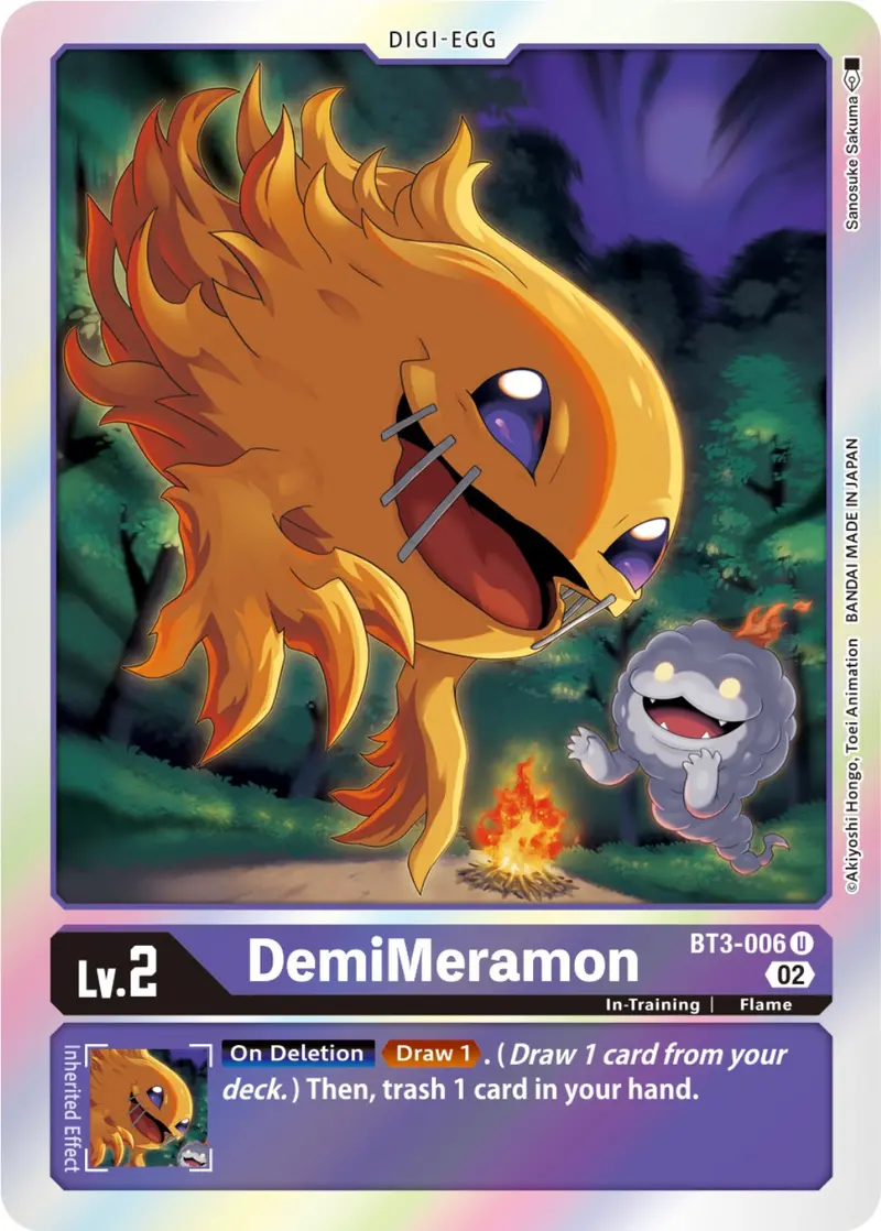 Demimeramon [Bt3-006] (Resurgence Booster Reprint) [Resurgence Booster] 1