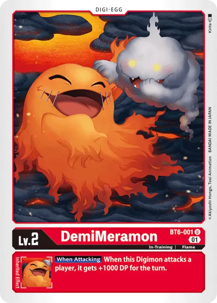 Demimeramon [Bt6-001] [Double Diamond] 1