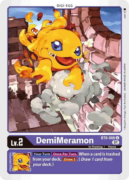 Demimeramon [Bt8-006] [New Awakening] 1