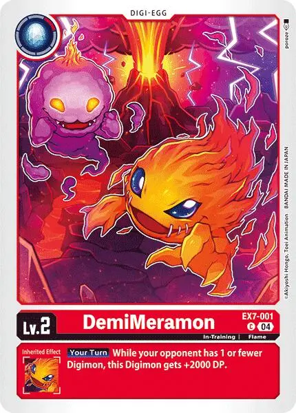Demimeramon [Ex7-001] [Digimon Liberator] 1