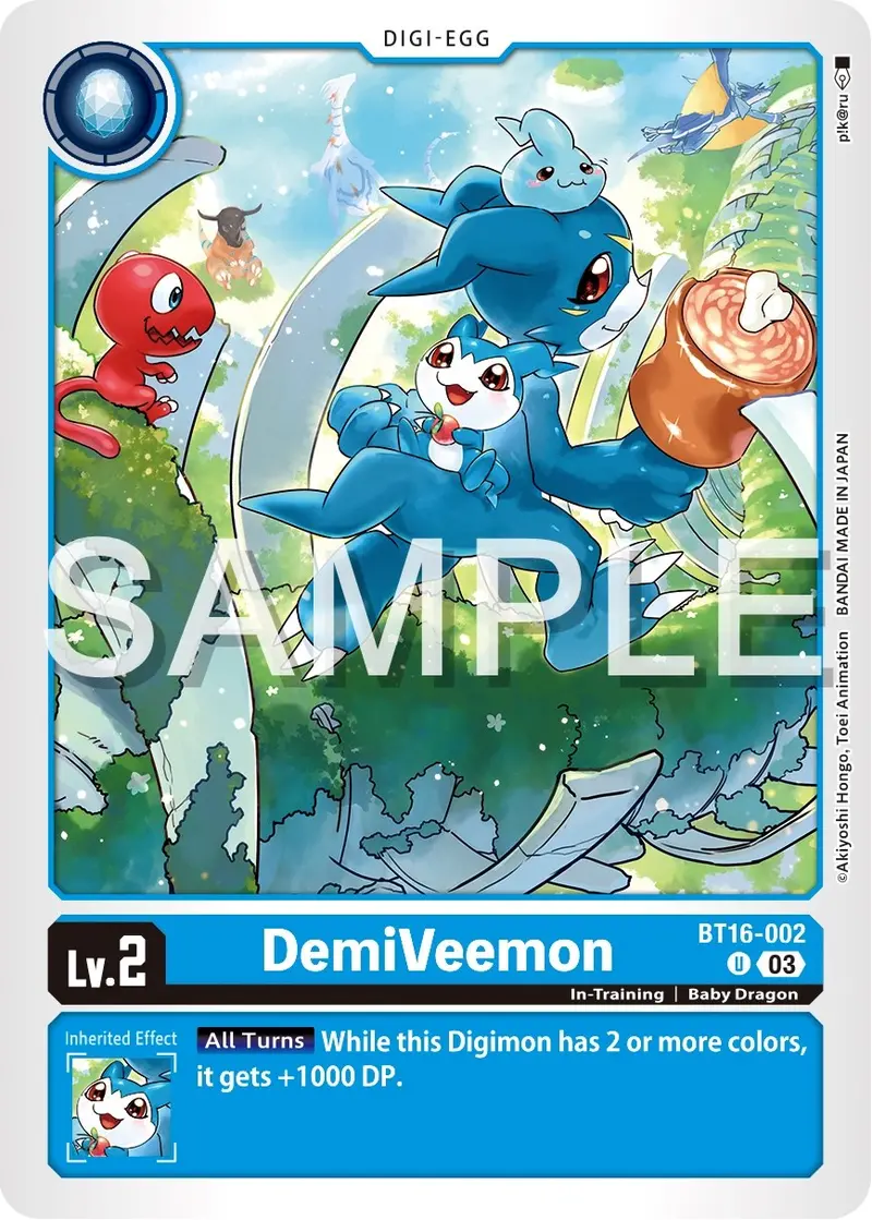 Demiveemon [Bt16-002] [Beginning Observer] 1