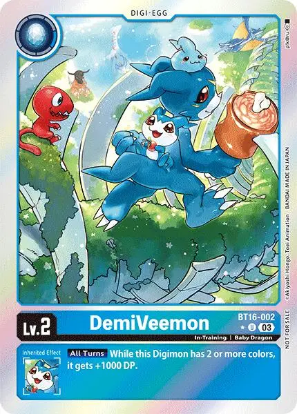 Demiveemon [Bt16-002] (Box Promotion Pack: Beginning Observer) [Beginning Observer Promos] 1