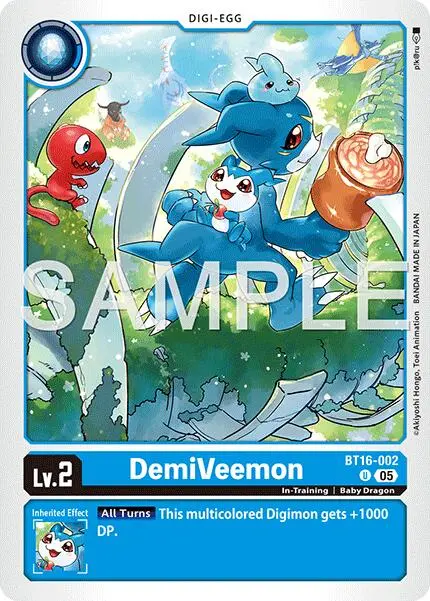Demiveemon [Bt16-002] (Reprint) [Advanced Booster Digimon Generation] 1