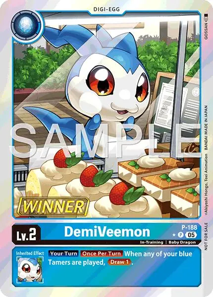 Demiveemon [P-188] (Store Tournament 2025 Vol.3 Winner Pack) [Promotional Cards] 1