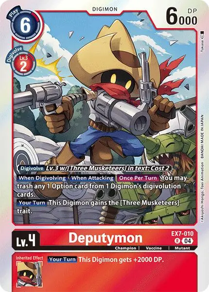 Deputymon [Ex7-010] [Digimon Liberator] 1