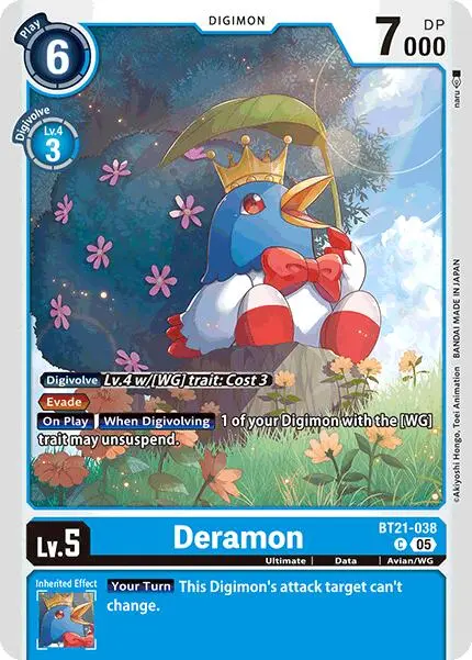Deramon [Bt21-038] [World Convergence] 1