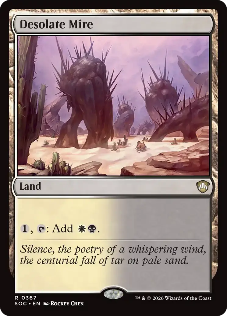 Desolate Mire [Secrets Of Strixhaven Commander] 1