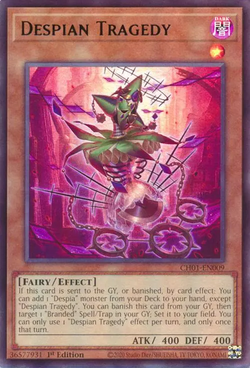 Despian Tragedy [Ch01-En009] Ultra Rare 1