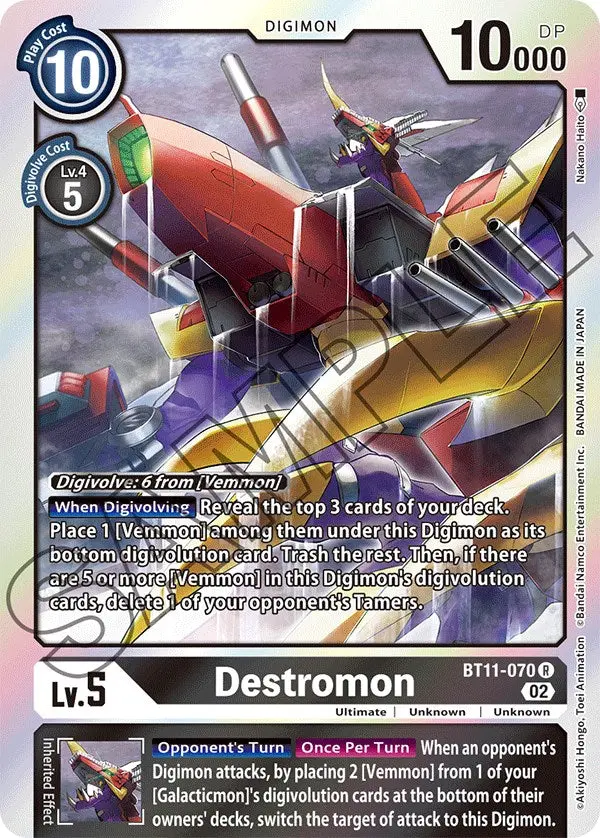 Destromon [Bt11-070] [Dimensional Phase] 1