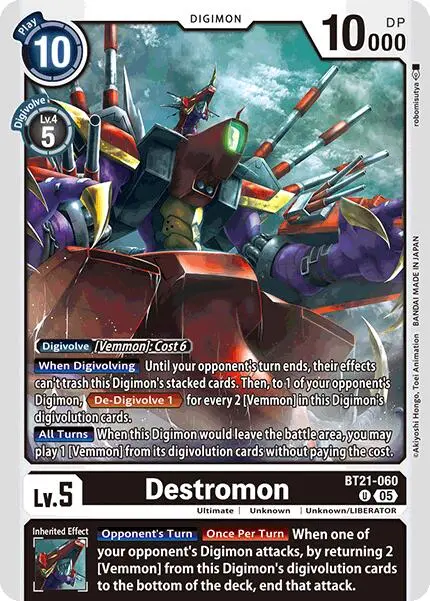 Destromon [Bt21-060] [World Convergence] 1