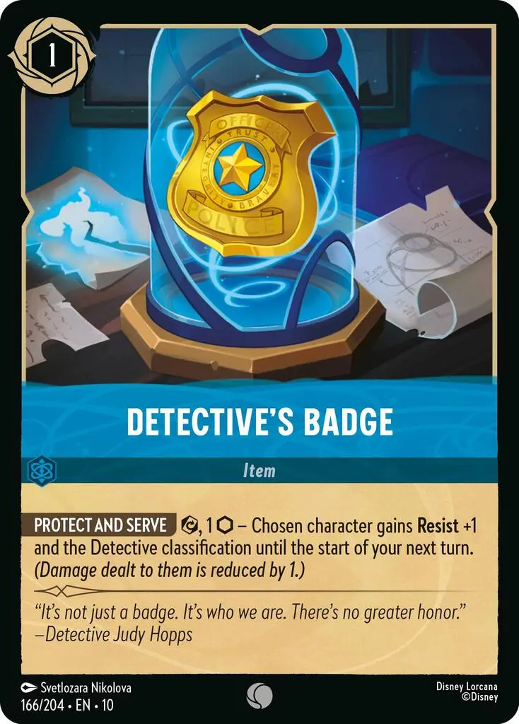 Detective's Badge (166/204) [Whispers In The Well] 1