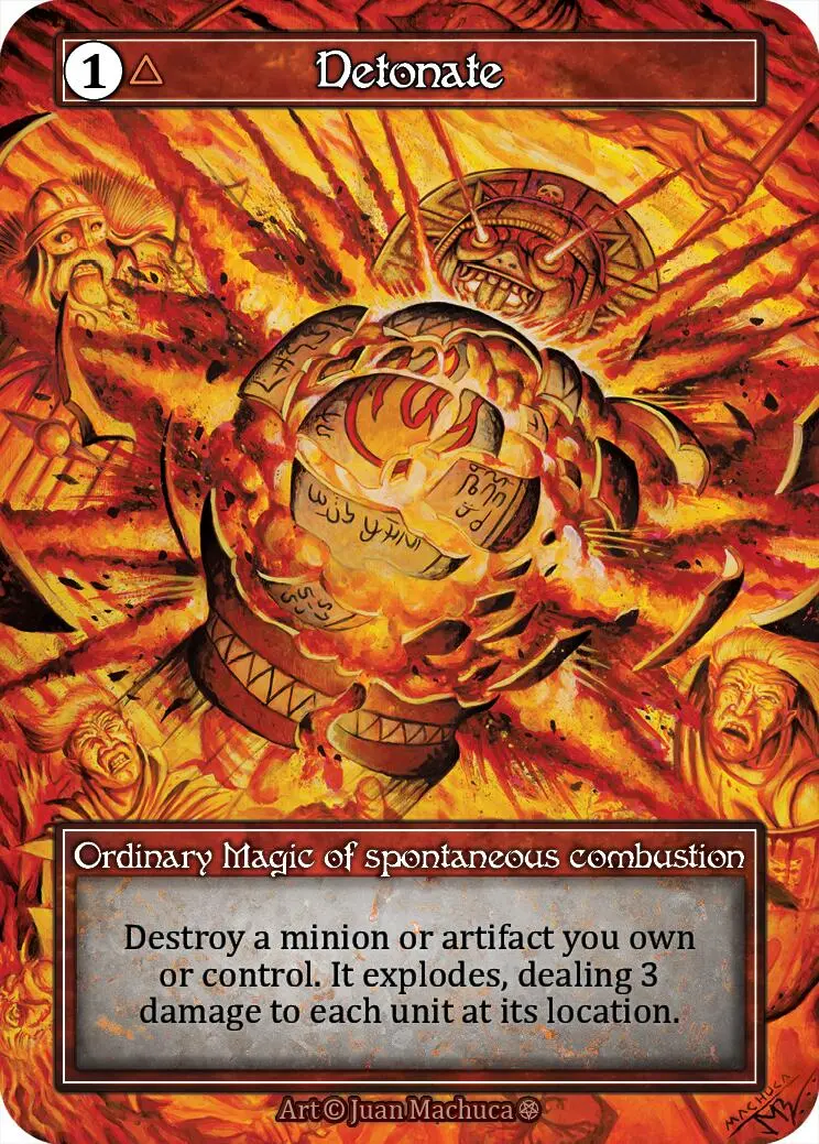 Detonate (Foil) [Gothic] 1