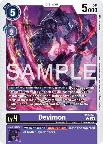 Devimon [Ex10-046] [Sinister Order] 1
