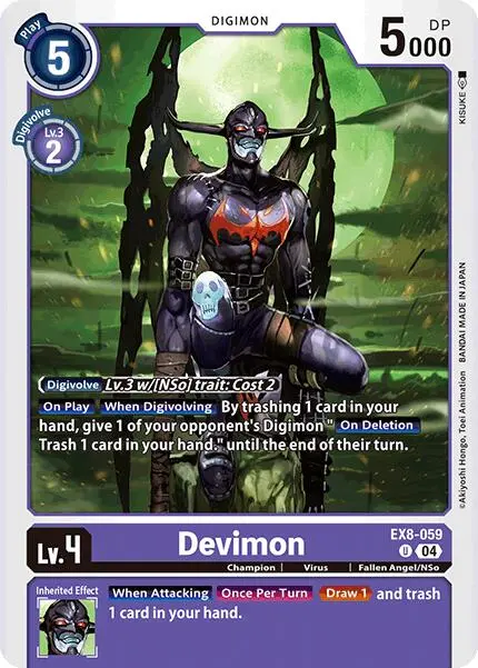 Devimon [Ex8-059] [Chain Of Liberation] 1