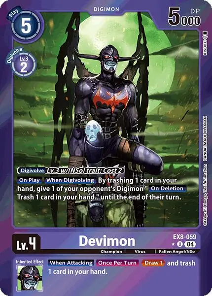 Devimon [Ex8-059] (Limited Foil) [Chain Of Liberation] 1