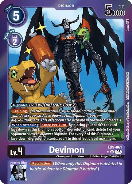Devimon [Ex9-061] (Limited Foil) [Versus Monsters] 1