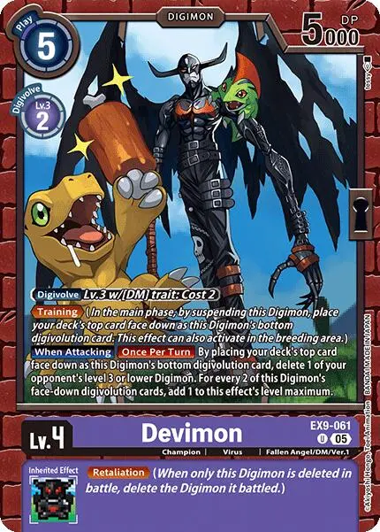 Devimon [Ex9-061] [Versus Monsters] 1