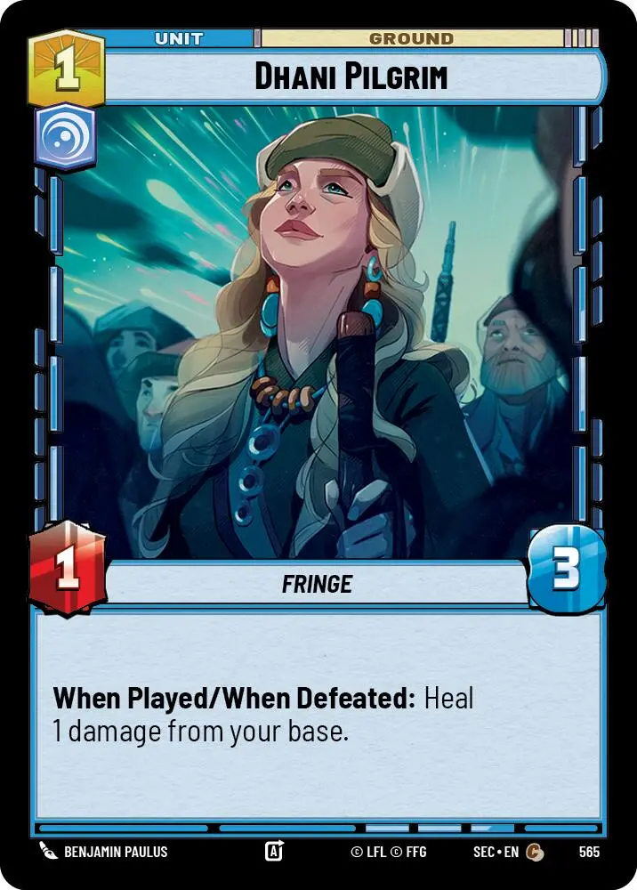 Dhani Pilgrim (565) (Foil) (565) [Secrets Of Power] 1
