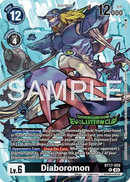 Diaboromon [Bt17-059] (Evolution Cup 2025 Vol. 2) [Promotional Cards] 1