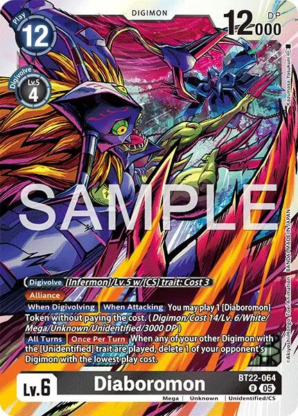 Diaboromon [Bt22-064] [Cyber Eden] 1