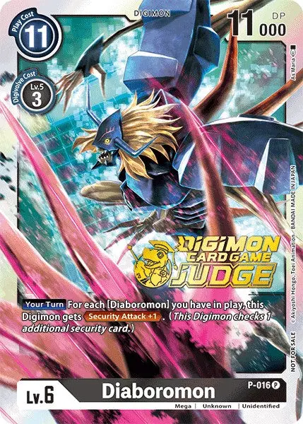 Diaboromon [P-016] (Judge Pack 1) [Promotional Cards] 1