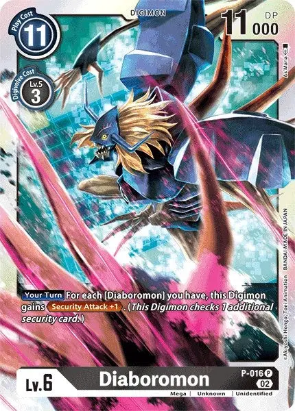 Diaboromon [P-016] (Resurgence Booster Reprint) [Resurgence Booster] 1