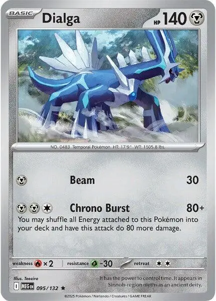 Dialga (095/132) [Mega Evolution: Base Set] 1
